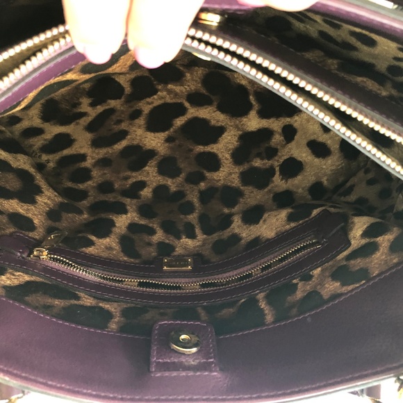 Dolce and Gabbana Purple Handbag - Picture 6 of 7